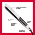 thumbnail image 4 of REVLON Crystal C + Ceramic Digital Hair Flat Iron | Long-Lasting Shine and Less Frizz, (1 in), 4 of 5