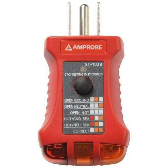 Amprobe Testeur de Douilles ST-102B avec GFCI