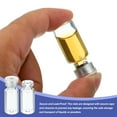 thumbnail image 3 of Uxcell 3ml Sample Vials, 8 Pack Lab Empty Vials with Butyl Rubber Stopper and Crimp Top Caps, Transparent, 3 of 5