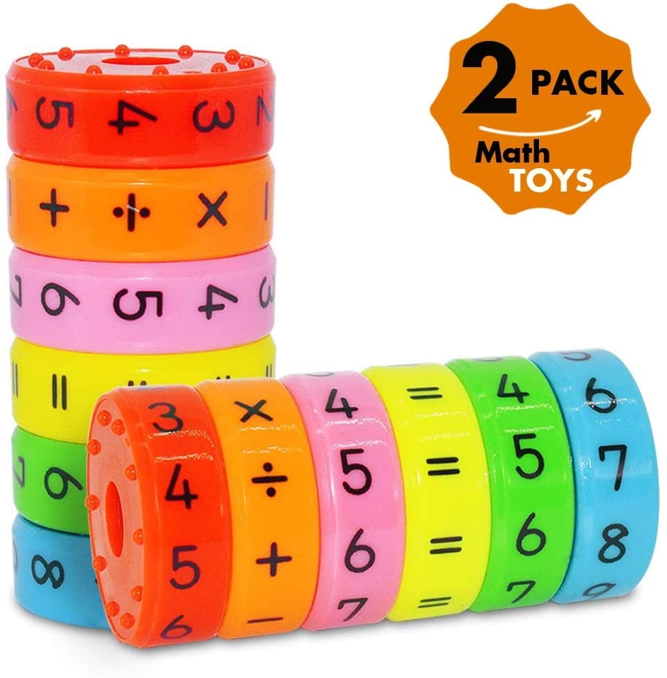 Children Numbers Wooden Mathematics Game Early Education Learning Toy JI 