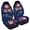 Dragonfly Galaxy, variant on chaqlin 70S 80S Groovy Hippie Daisy Mushroom Car Seat Cover for Women Auto Seat Protector Front Seats Only Boho Car Accessories Interior Vehicle Decor Universal Fit Truck Suv Van(2 Pack)
