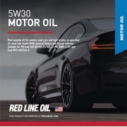 Redline High-Performance Synthetic Motor Oil 5W-30, 1 Gallon (Pack4)