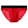 thumbnail image 4 of Sngxgn Men's Underwear Soft Boxer Briefs Stretch Trunks(Red,XXXL), 4 of 4