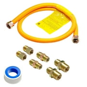 Roastove, 5/8 in x 48 in Gas Line Connector