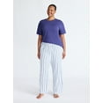 thumbnail image 2 of Joyspun Women's Flannel Sleep Pants, 30'' Inseam, Sizes XS-3X, 2 of 6
