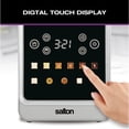 thumbnail image 3 of Salton Stainless Steel Touchscreen Toaster – 2 Slice | Digital Controls with Countdown Timer | 6 Shade Settings | Bread, Bagel, Muffin, Waffle & Pastry Modes | Memory Function (ET2176), 3 of 8