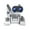 White, variant on Rechargeable Remote Robot Toys, Educational RC Robot Gift, 2.4G Electric Robot Remote Control Intelligent Interactive Robot, Color Changing Light And Music