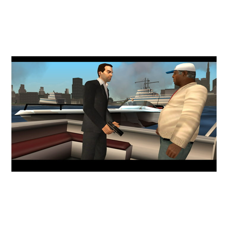 Grand Theft Auto: Liberty City Stories PSP Box Art (White