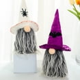 thumbnail image 3 of Bearachild Muñeca sin rostro de Halloween, decoración de fiesta de miedo, adorno espeluznante espeluznante, dormitorio, sala de estar, sofá interior, Kits de decoración para fiestas Violeta Bearachild HA069113-04, 3 of 6