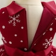 thumbnail image 7 of Baby Girl Pageant Dress Toddler Snowflake Bowknot Princess Flower Wedding Christmas Party Dresses, 7 of 7