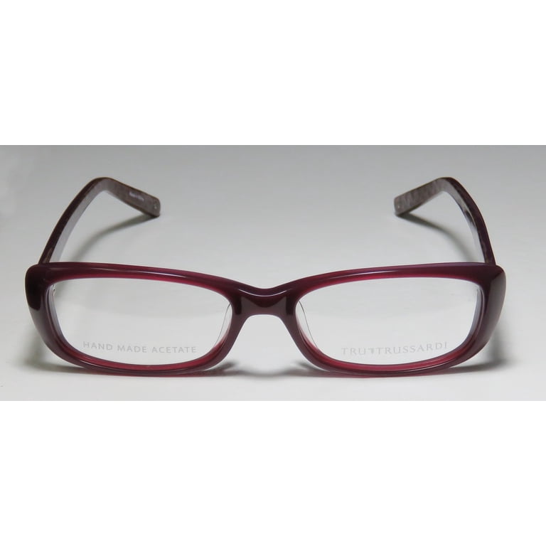 NEW TRUSSARDI 12703 WOMENS/LADIES DESIGNER FULL-RIM PURPLE  display picture 3