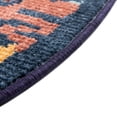 thumbnail image 6 of Unique Loom Belize Outdoor Collection Area Rug - Belmopan (3' 3" Round Multi/Ivory), 6 of 7