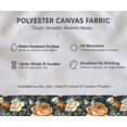 thumbnail image 5 of Soimoi Home & Outdoor Upholstery Fabric - Floral Theme - 56" Wide By 10 Yard - Ideal for Chairs, Table Covers & DIY Projects - Blue, 5 of 7