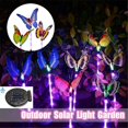 thumbnail image 2 of Solar Outdoor Garden Lights 3 Pack Solar Butterfly Lights Solar Waterproof, 2 of 5