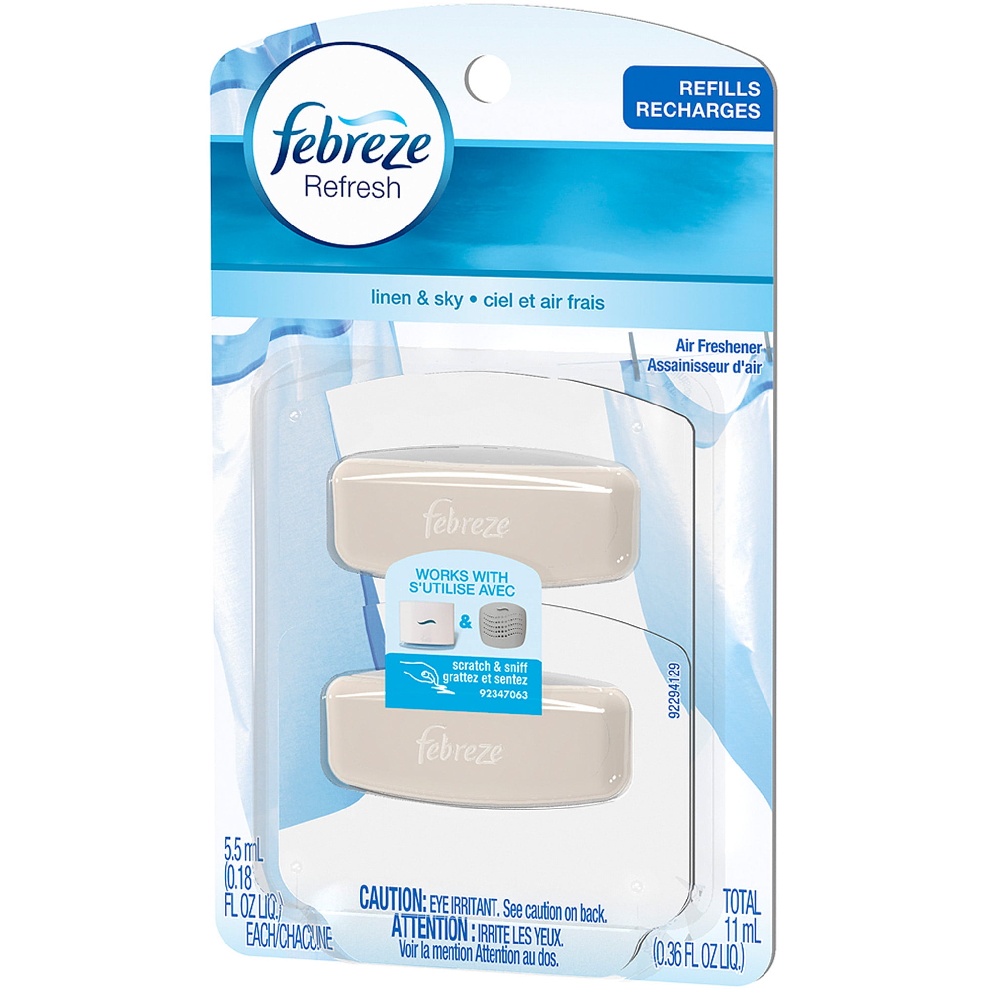 Febreze Set & Refresh Linen & Sky Air Freshener Refill 5.5 mL /2 ct ... Febreze Set & Refresh Linen & Sky Air Freshener Refill 5.5 mL /2 ct ...