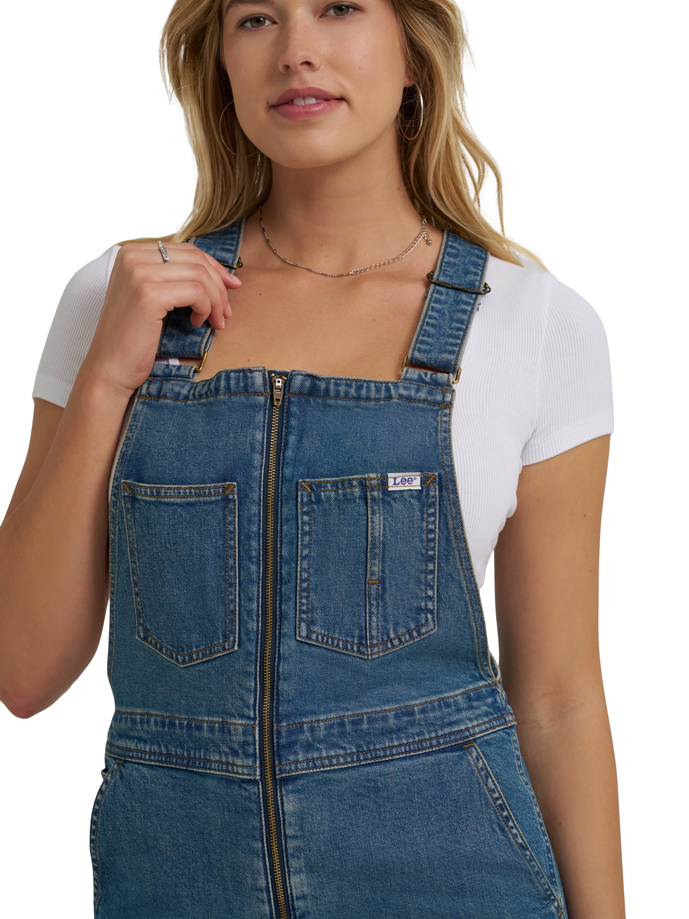 Lee® Women's Heritage Denim Fitted Overall, Sizes XS-XXL
