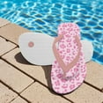 thumbnail image 3 of POLERO Boys' Beach Sandal Pink Leopard Print Trendy Slip-on Flip-Flop Sandals for Swim Pool Size 12, 3 of 7