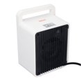 thumbnail image 1 of Calentador De Espacio Pequeño Calentamiento Rápido Calentador Eléctrico Portátil De Escritorio Con Ahorro De Energía, Material ABS Blanco Para Dormitorio, Oficina Y Uso, 1 of 7