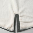 thumbnail image 5 of JGGSPWM Women's Winter Warm Parka Jacket Fleece Lined Drawstring Thicken Coat Windproof Hooded Sherpa Outerwear Gray XL, 5 of 9