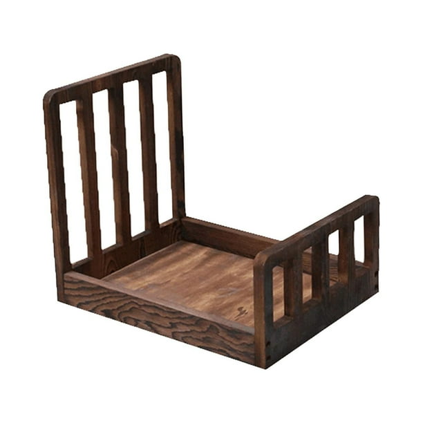 MERIGLARE Photography Baby Bed Baby Creative Posing Props Wooden