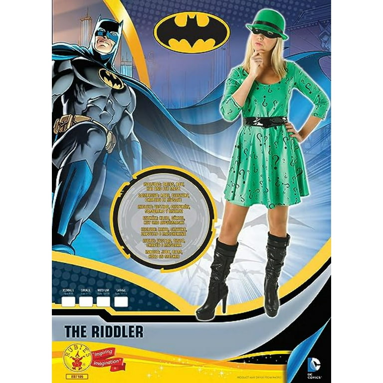 Ladies Riddler Costume Batman Movie DC Classic Ladies Riddler Costume Batman Movie DC Classic