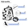 thumbnail image 5 of Daiia Doodle Cute Cat Vintage Canvas Backpack for Men and Women ,Hiking Backpack,Travel Laptop Bag for School,Large Capacity Backpack, 5 of 8
