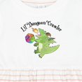 thumbnail image 4 of Inktastic Lil' Dungeon Crawler Cute Dragon Girls Baby Dress, 4 of 5