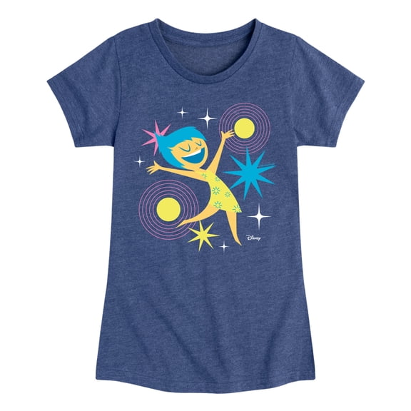 Inside Out - Joy Graphic - Youth Girls Fitted Short Sleeve T-Shirt