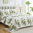 thumbnail image 6 of Hitime Luxury Printed Quilt Set King Size, Lightweight Comforter Set, Oversized Bedspread Coverlet Quilted Bedding Set, with 2 Matching Pillowcases, for All Season, 6 of 10