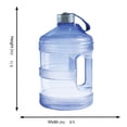 thumbnail image 2 of New Wave Enviro Products - Round Reusable Bottle with Handle - 1 Gallon, 2 of 4
