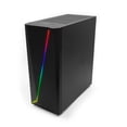 thumbnail image 3 of Gabinete gamer Yeyian YGA-68809 ATX / micro ATX cristal templado RGB con control remoto  3 ventiladores instalados USB HD AUDIO ranuras HDD y SSD 7 PCI, 3 of 7