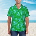 thumbnail image 4 of Lsque Octopus1 pattern Hawaiian Shirt for Men, Unisex Summer Beach Casual Short Sleeve Button Down Shirts-3X-Large, 4 of 9