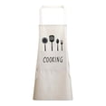 thumbnail image 2 of Adjustable Aprons for Women with Pockets, Lovely Cute Cooking Aprons for Women, Gardening Work Aprons for Kitchen Cooking Home Baking, 2 of 3