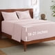 thumbnail image 1 of Juego de Sábanas Bedsure Ajustables con Bolsillo Profundo para Cama Matrimonial con Tecnología que Absorbe la Humedad, 1 of 9