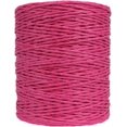 thumbnail image 1 of Granjero Gordo Hilo de algodón natural, hilo para sombrero de sol de crochet de color rojo rosa, material de hilo de punto de paja de crochet, 280 metros/306 yardas, 1 of 5