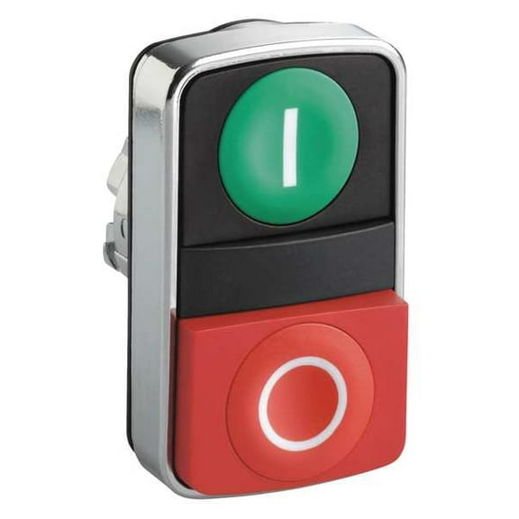 Schneider Electric Non-Illum Push Button,2,I/O,Rectangle ZB4BL7341