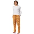 thumbnail image 3 of Garfield The Cat Mens' I Don't Think So Tossed AOP Sleep Lounge Pajama Pants Loungewear Sleepwear, 3 of 7