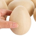 thumbnail image 3 of Factory Direct Craft Paper Mache Eggs, 4" x 2.5", Natural, 12-Pack, Paintable Craft Eggs for DIY Projects, 3 of 4