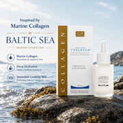 Salcoll Collagen Eye & Lips Serum, Anti-Wrinkle Serum with Marine Collagen - 15 ml, All Skin Type