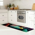 Chameleon Kitchen Mat Runner Rugs, Rectangular 15.7"x59", Washable