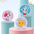 thumbnail image 4 of 5D DIY Mini Diamond Painting Pen Canvas Kit Cross-stitch Children Acrylic Rhinestones Embroidery Educational Toy Art with Frame Type 7, 4 of 7