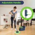 thumbnail image 4 of SUGARDAY Spin Mop and Bucket with Wringer Set for Floors Cleaning Heavy duty System, 4 of 7