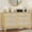 Oak, variant on Litake Rattan Dresser for Bedroom, 6 Drawers Dresser for Closet, Chests of Drawers, Oak Storage Dressers Cabinet for Bedroom, Living Room, Entryway, Hallway, Oak