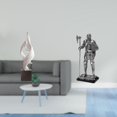 thumbnail image 2 of Estatua de arte abstracto, escultura de resina, figura de caballero, artesanía creativa, obra de arte coleccionable, ideal para regalar, decoración de, 2 of 8