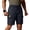 Olive Green, variant on Men's Olive Green Cargo Shorts With Side Pockets And Drawstring Waist Featuring Relaxed Fit Cuts For Summer Outdoor Work Army Green L