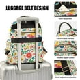 thumbnail image 3 of FORMRS Mini Backpack Purse for Women Quilted Travel Daypack Casual Shoulder Bag, Cartoon Animals, 3 of 7
