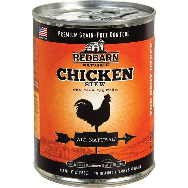 Redbarn Pet Produits-Aliments - Ragoût Tout Naturel pour Chien en Conserve (Caisse de 12)