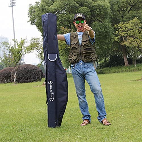 170cm/66.9 in Fishing Rod Case Organizer Pole Storage Bag Fishing Rod Length 