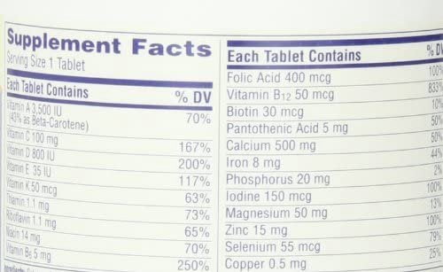 Centrum Silver Women 50+ Multivitamin Tablets, 200 Ct