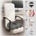 thumbnail image 5 of Seat Pillow Hemorrhoid Tailbone Cushion 45,5*39*11cm Chair Seat Cushion Pressure Pain Relief For Coccyx, Sciatica, Pelvic Floor, Perineal Surgery, 5 of 5